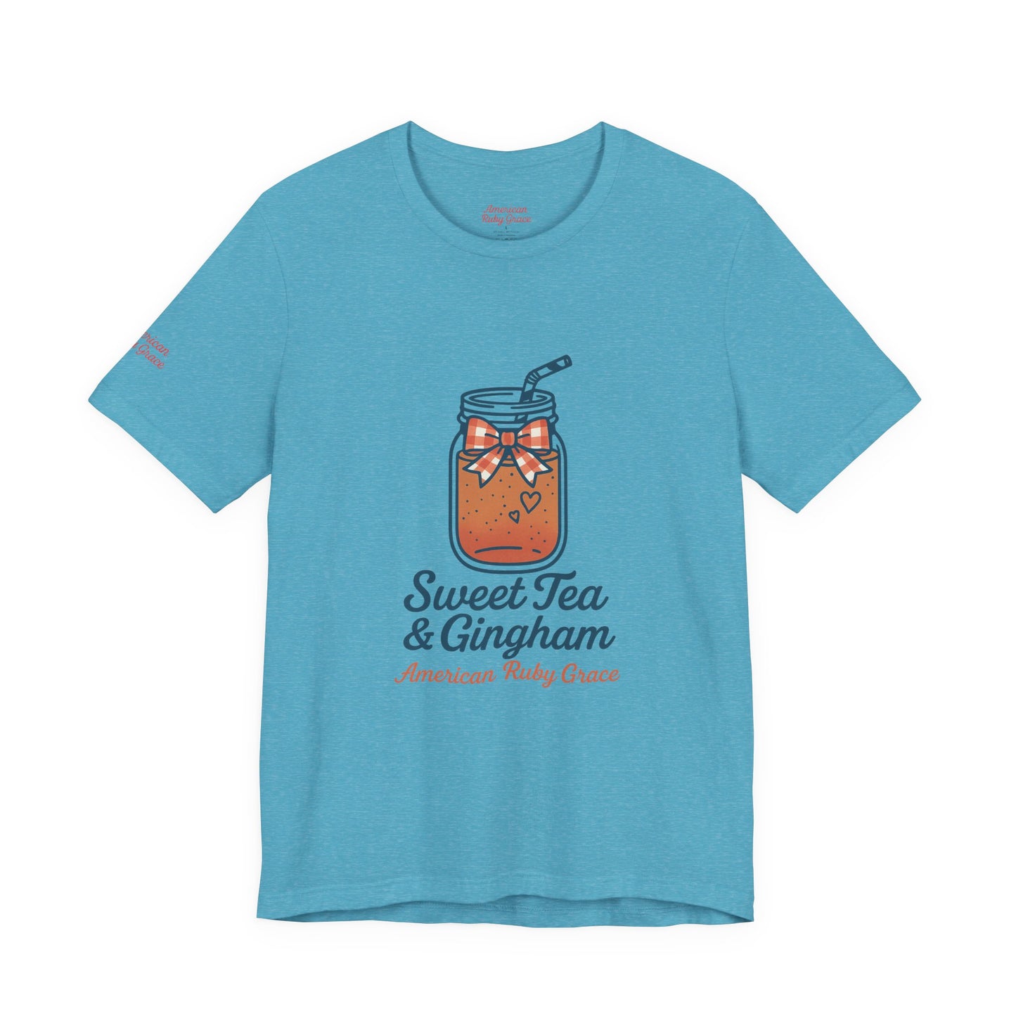 Sweet Tea & Gingham Tee
