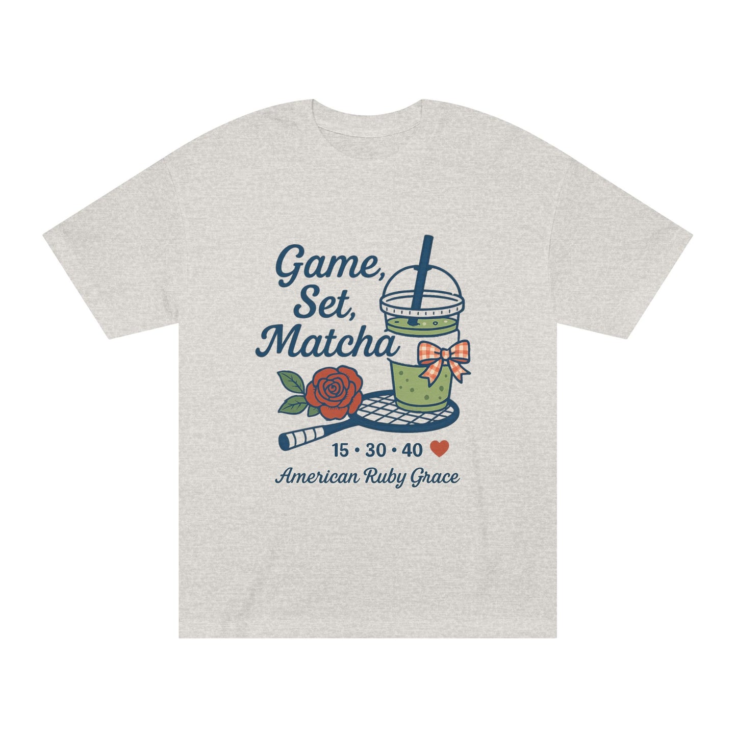 Game Set Matcha Tennis Graphic Tee