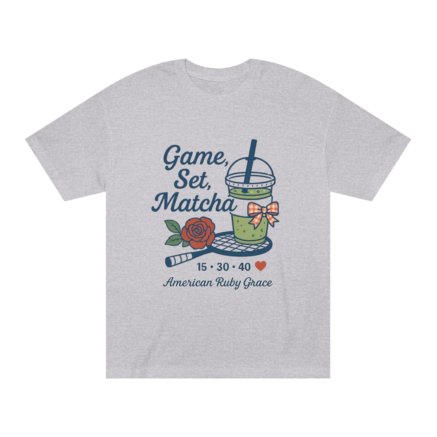 Game Set Matcha Tennis Graphic Tee