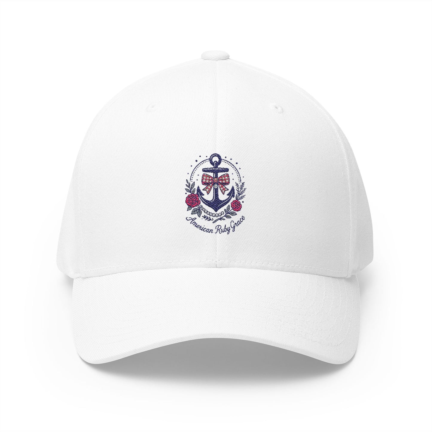 Lovely Anchor Embroidered Cap