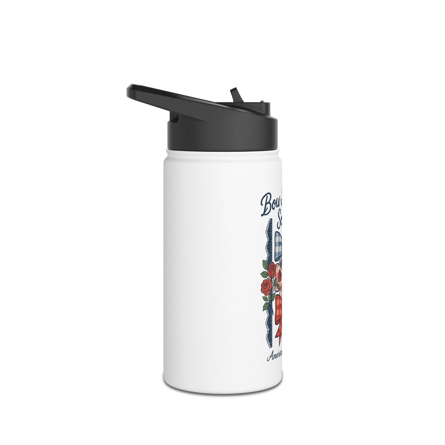 Bow Stacking Society Water Bottle, 12oz
