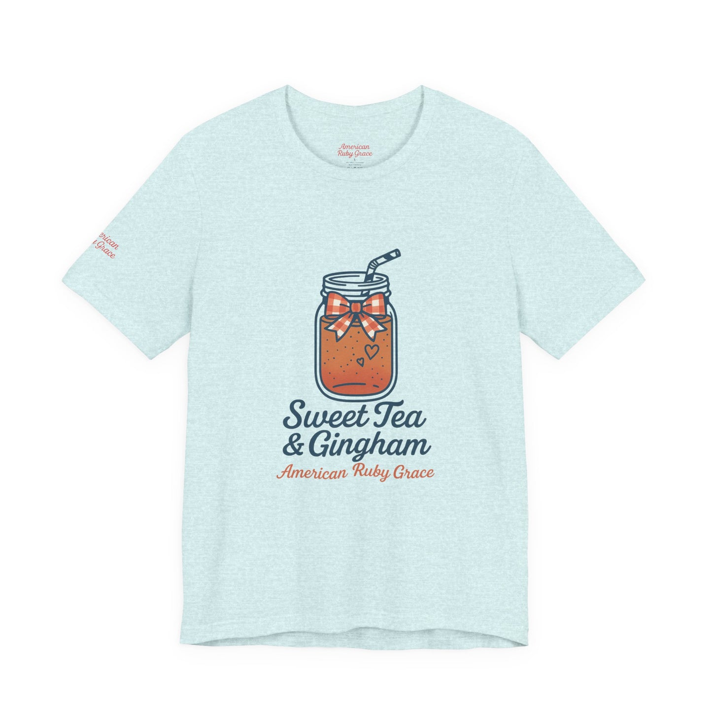Sweet Tea & Gingham Tee
