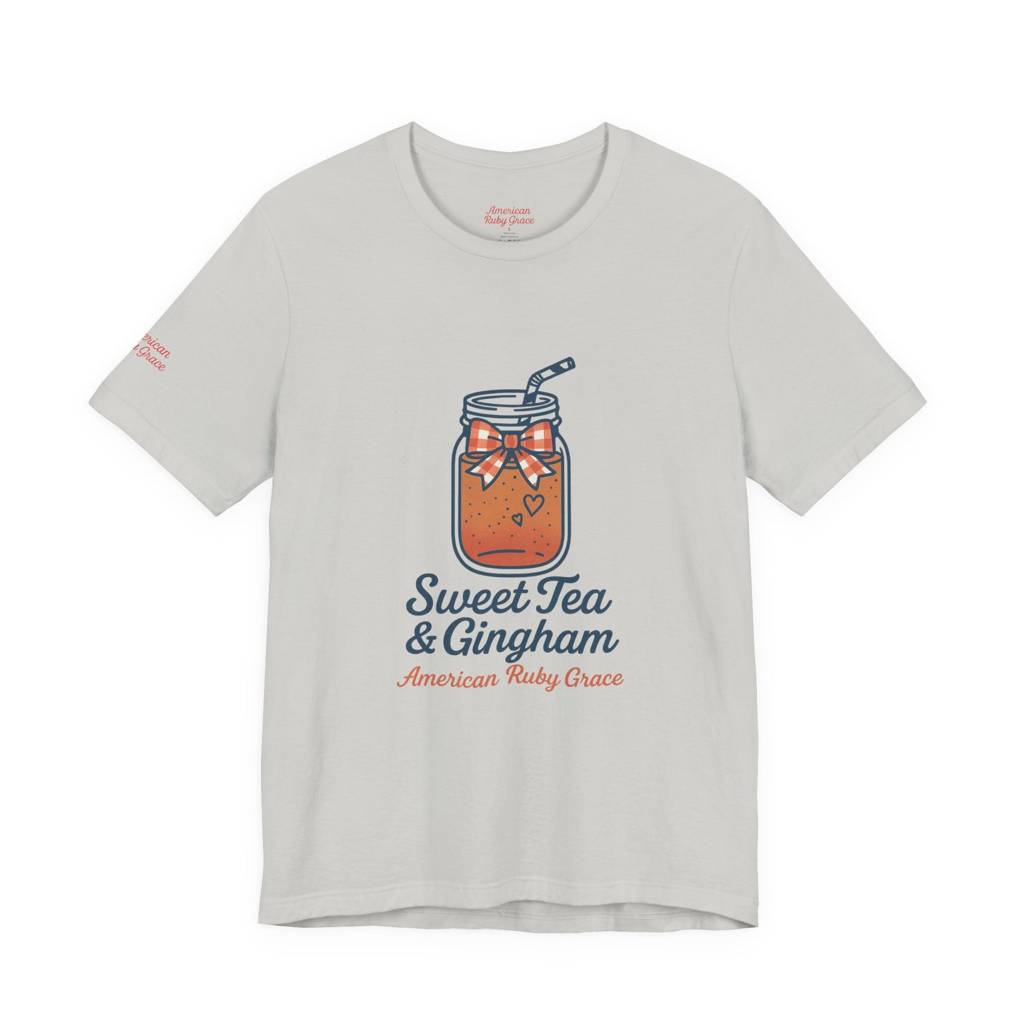 Sweet Tea & Gingham Tee
