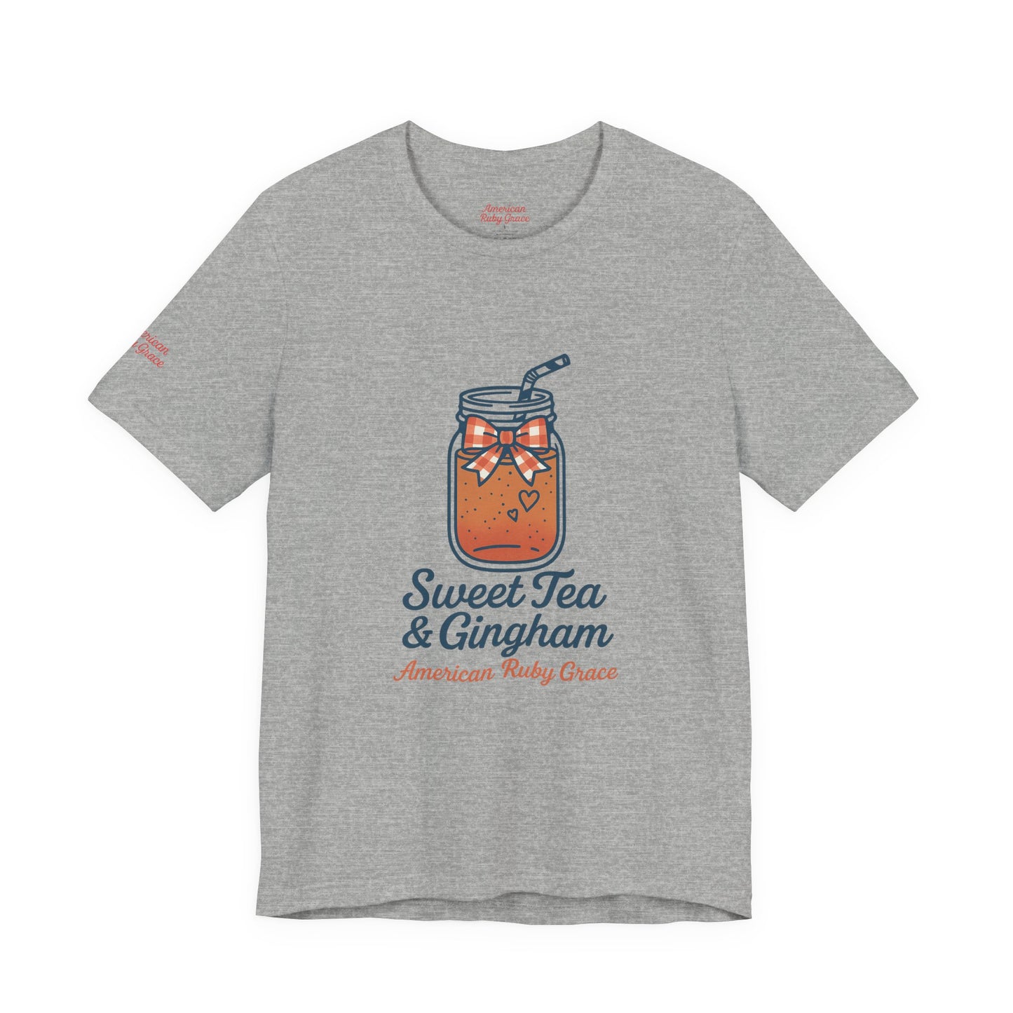 Sweet Tea & Gingham Tee