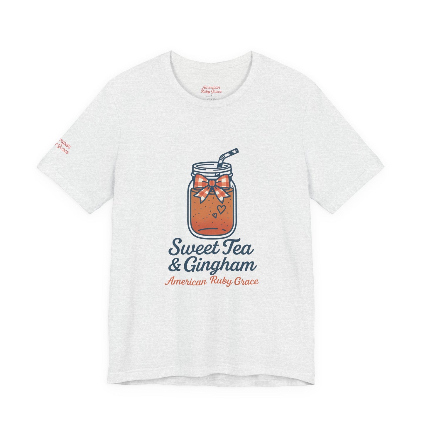 Sweet Tea & Gingham Tee