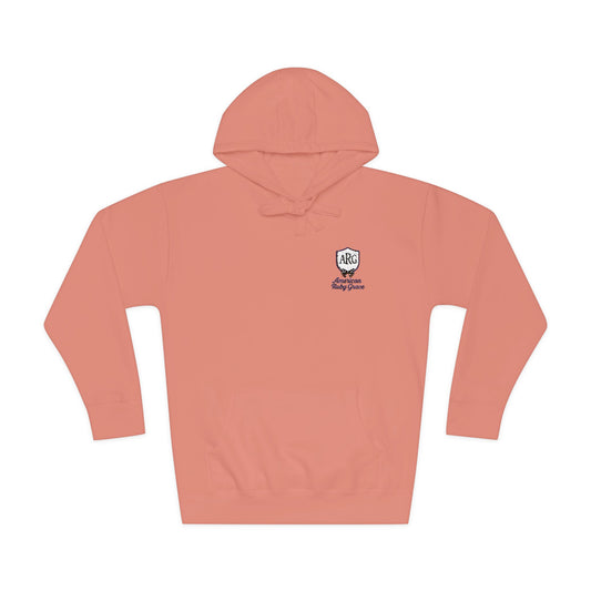 Elegant Monogram Embroidered Fleece Hoodie
