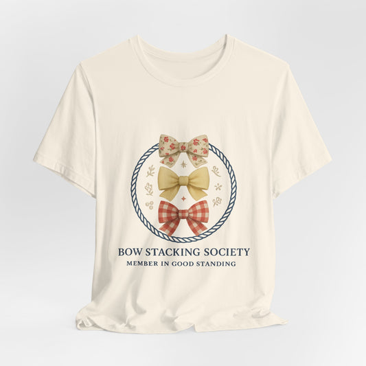 Bow Stacking Society Tee
